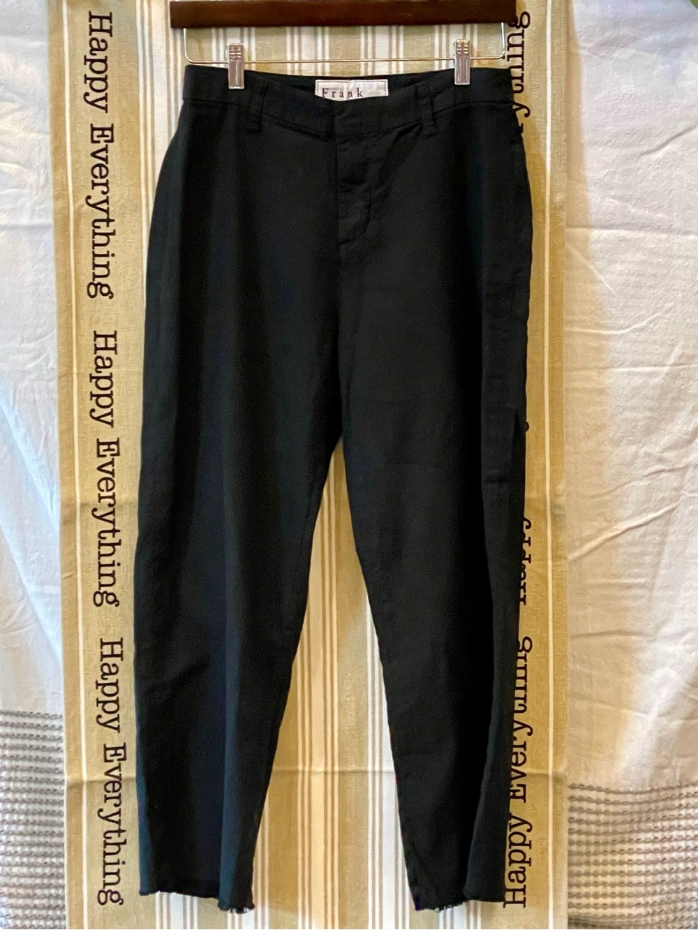 Black Men's Casual Tapered Pants